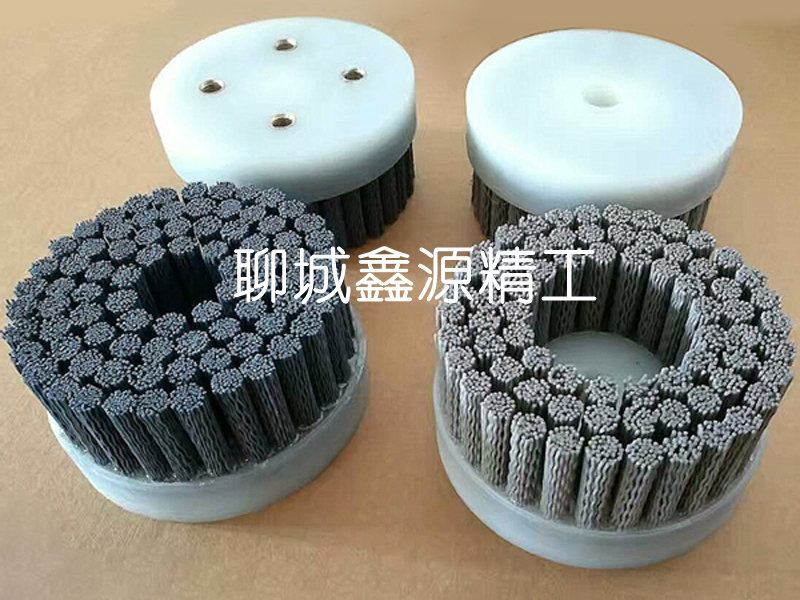 毛刷在鋼板清洗中的應用,磨料球刷